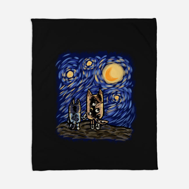 Night With Mom-None-Fleece-Blanket-nickzzarto