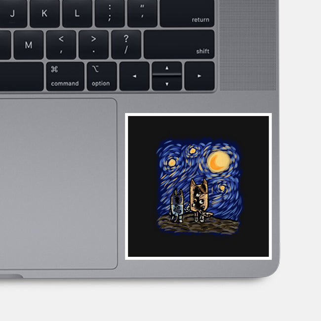 Night With Mom-None-Glossy-Sticker-nickzzarto