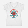 Im Science B-Womens-V-Neck-Tee-Tronyx79