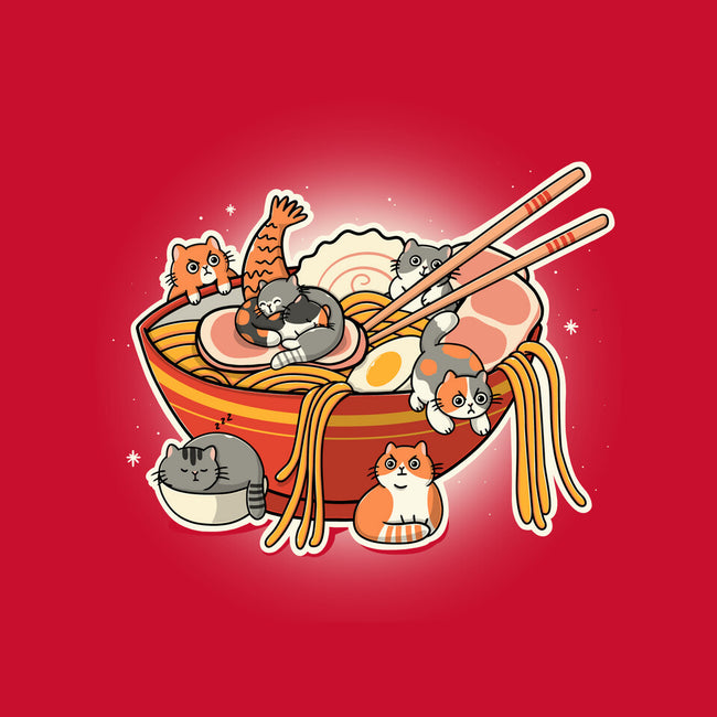 Kitty Ramen-Youth-Crew Neck-Sweatshirt-Freecheese