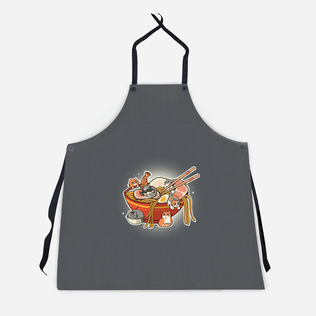 Kitty Ramen-Unisex-Kitchen-Apron-Freecheese
