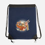 Kitty Ramen-None-Drawstring-Bag-Freecheese
