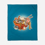 Kitty Ramen-None-Fleece-Blanket-Freecheese