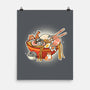Kitty Ramen-None-Matte-Poster-Freecheese