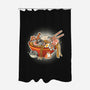 Kitty Ramen-None-Polyester-Shower Curtain-Freecheese