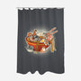 Kitty Ramen-None-Polyester-Shower Curtain-Freecheese