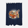 Kitty Ramen-None-Polyester-Shower Curtain-Freecheese