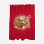 Kitty Ramen-None-Polyester-Shower Curtain-Freecheese