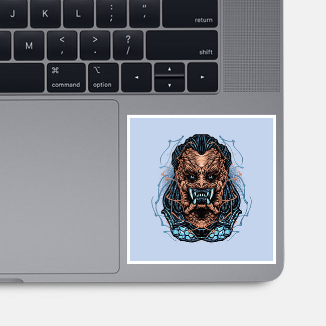 Welcome To The Badlands-None-Glossy-Sticker-momma_gorilla