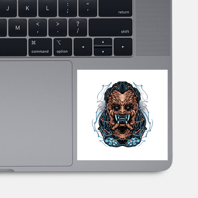 Welcome To The Badlands-None-Glossy-Sticker-momma_gorilla