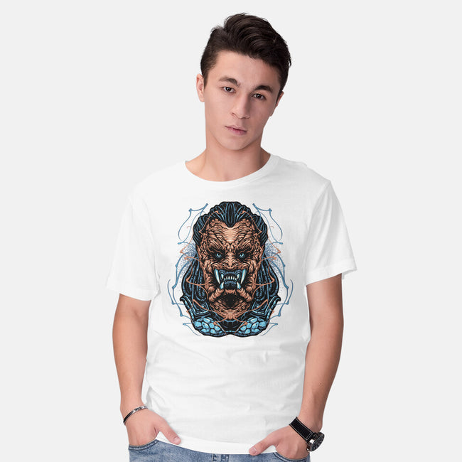 Welcome To The Badlands-Mens-Basic-Tee-momma_gorilla