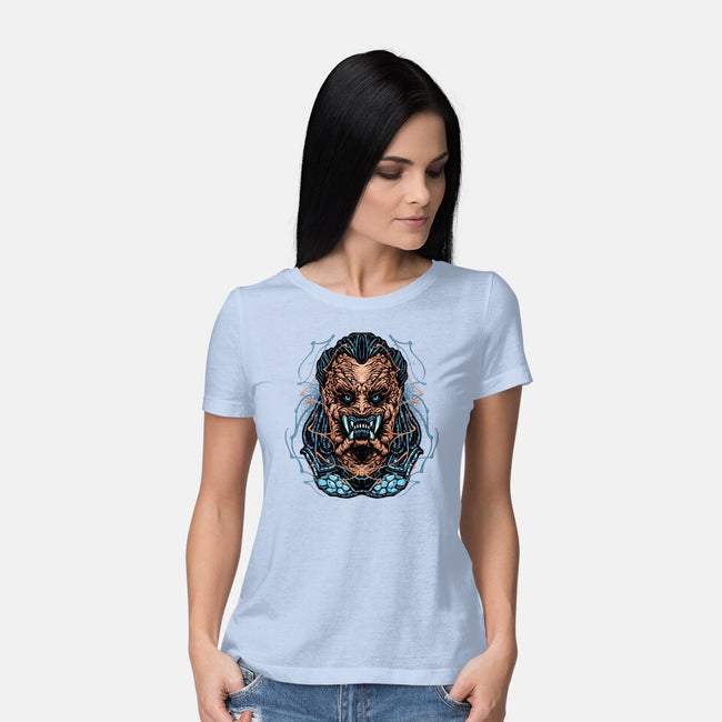 Welcome To The Badlands-Womens-Basic-Tee-momma_gorilla