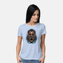 Welcome To The Badlands-Womens-Basic-Tee-momma_gorilla