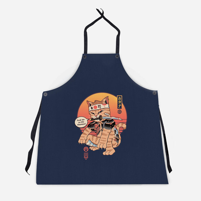 Feed Me Or Die Hooman-Unisex-Kitchen-Apron-vp021