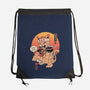 Feed Me Or Die Hooman-None-Drawstring-Bag-vp021