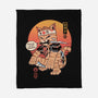 Feed Me Or Die Hooman-None-Fleece-Blanket-vp021