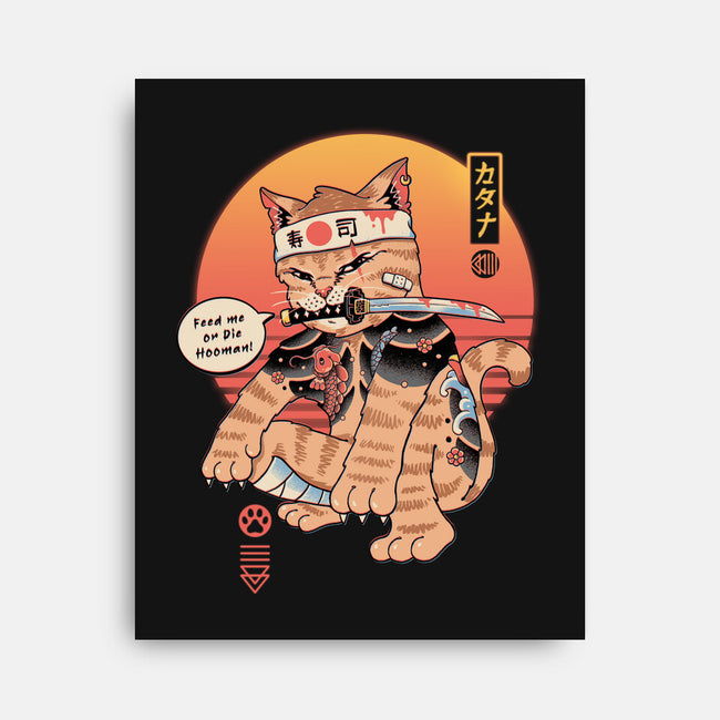 Feed Me Or Die Hooman-None-Stretched-Canvas-vp021