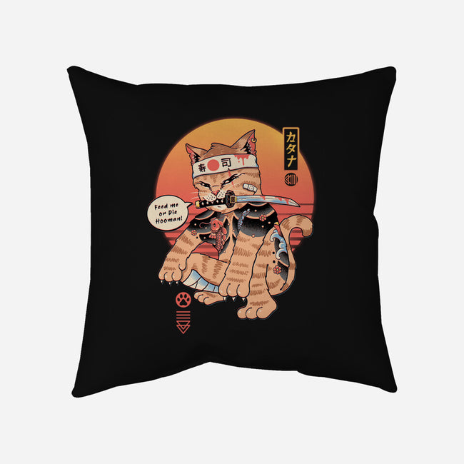 Feed Me Or Die Hooman-None-Removable Cover w Insert-Throw Pillow-vp021