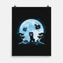 Pixel Moon-None-Matte-Poster-Vallina84
