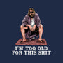 The Dude Is Too Old-None-Adjustable Tote-Bag-zascanauta