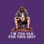 The Dude Is Too Old-Womens-Fitted-Tee-zascanauta