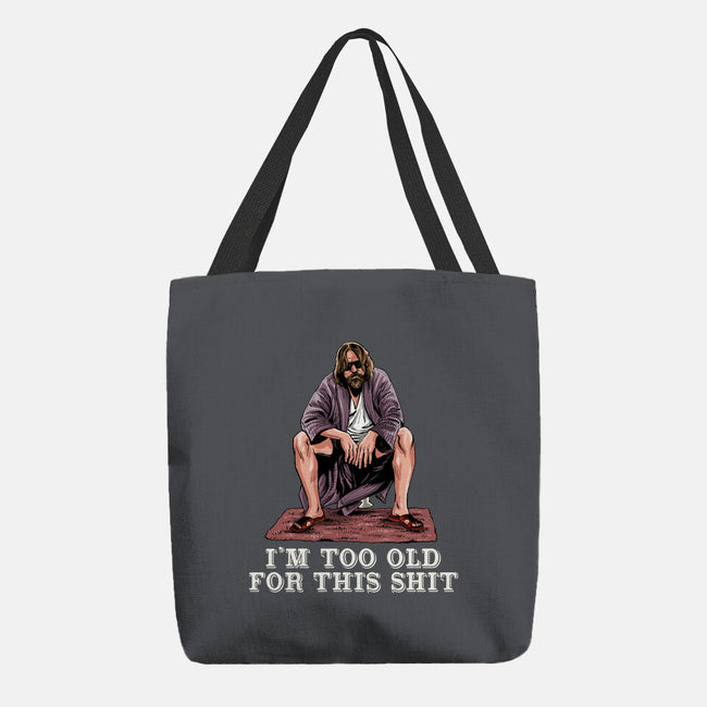 The Dude Is Too Old-None-Basic Tote-Bag-zascanauta