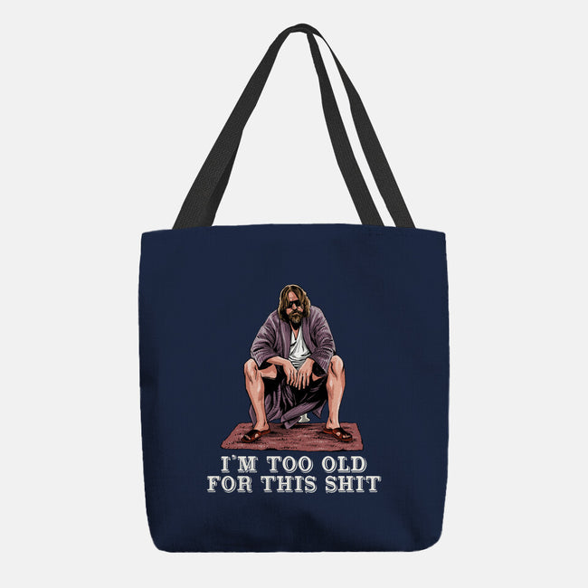 The Dude Is Too Old-None-Basic Tote-Bag-zascanauta