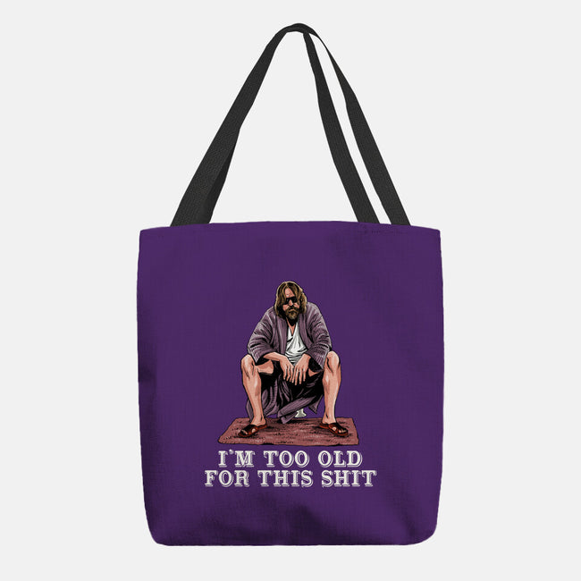 The Dude Is Too Old-None-Basic Tote-Bag-zascanauta