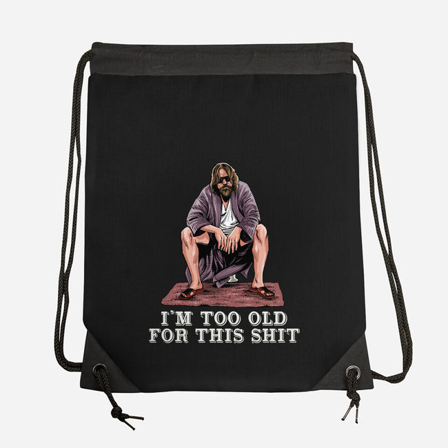 The Dude Is Too Old-None-Drawstring-Bag-zascanauta