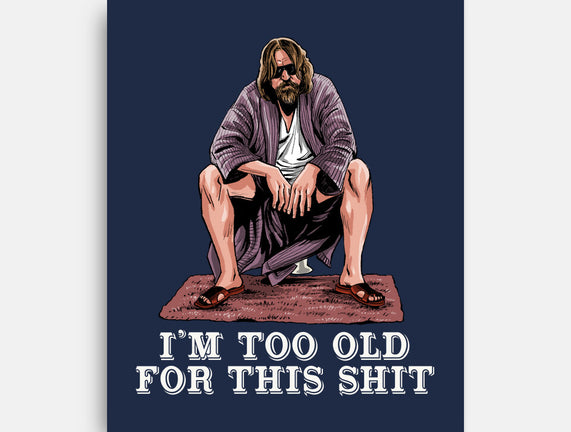 The Dude Is Too Old