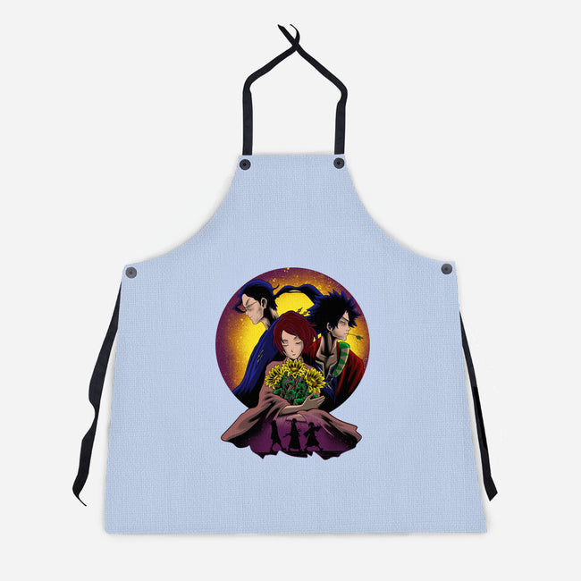 Three Wanderer-Unisex-Kitchen-Apron-rmatix