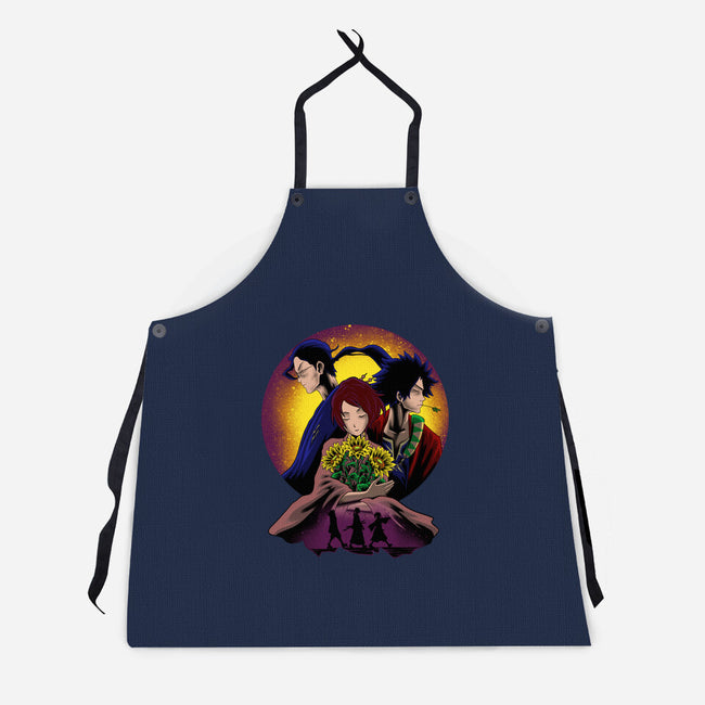 Three Wanderer-Unisex-Kitchen-Apron-rmatix