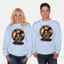Three Wanderer-Unisex-Crew Neck-Sweatshirt-rmatix