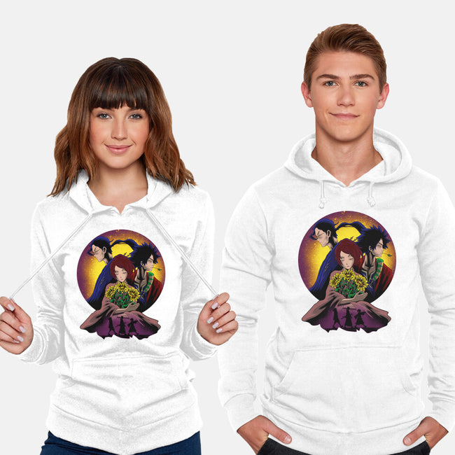 Three Wanderer-Unisex-Pullover-Sweatshirt-rmatix
