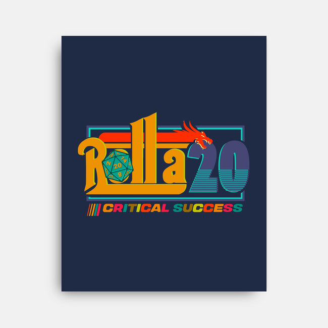 Roll A 20-None-Stretched-Canvas-Arinesart
