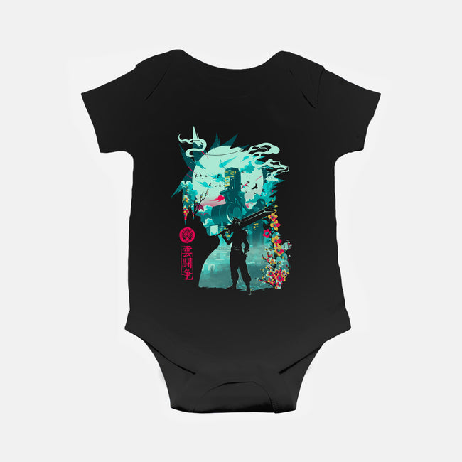 Hero Of Midgar-Baby-Basic-Onesie-Arinesart