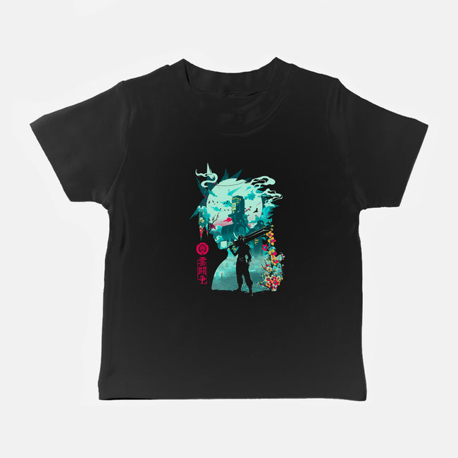 Hero Of Midgar-Baby-Basic-Tee-Arinesart