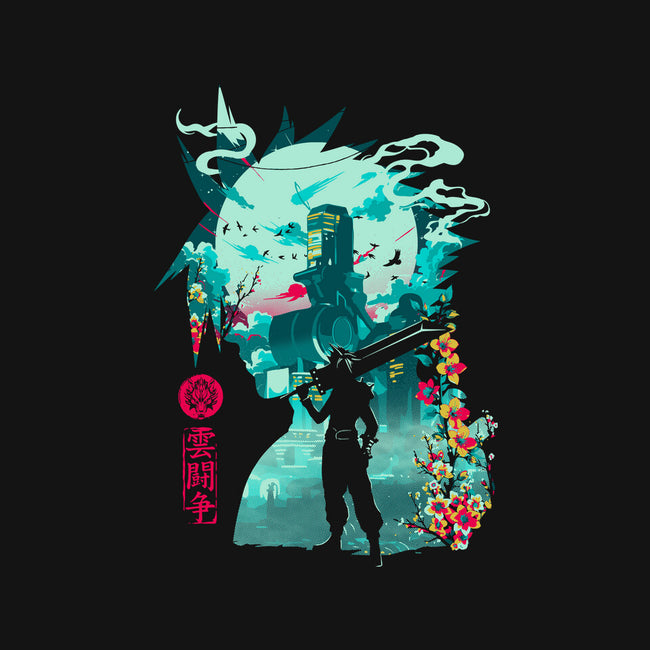 Hero Of Midgar-Womens-V-Neck-Tee-Arinesart