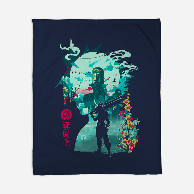 Hero Of Midgar-None-Fleece-Blanket-Arinesart