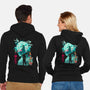 Hero Of Midgar-Unisex-Zip-Up-Sweatshirt-Arinesart