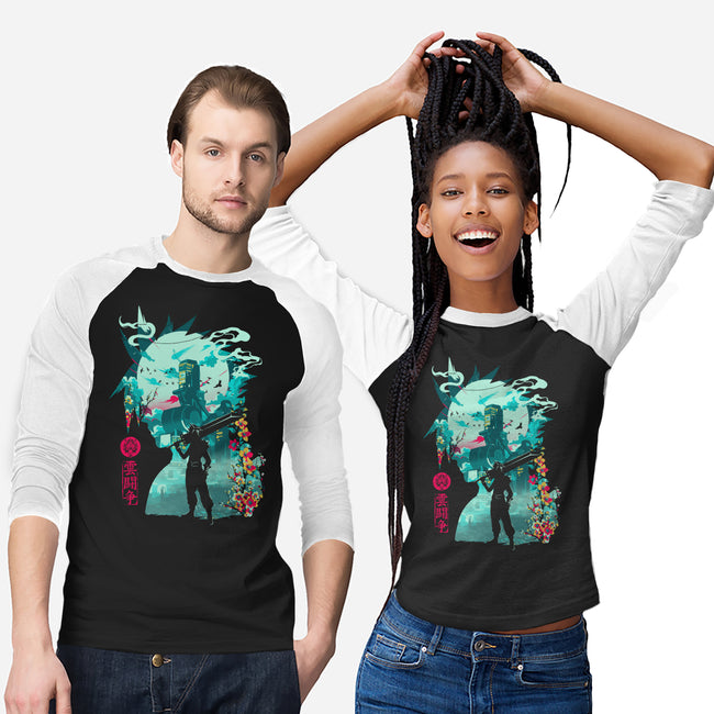 Hero Of Midgar-Unisex-Baseball-Tee-Arinesart