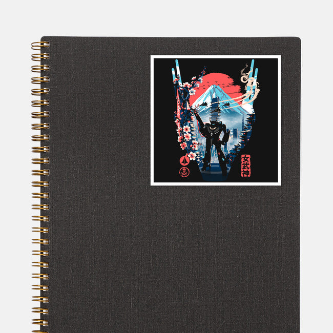 Fortress Of The Valkyrie-None-Glossy-Sticker-Arinesart