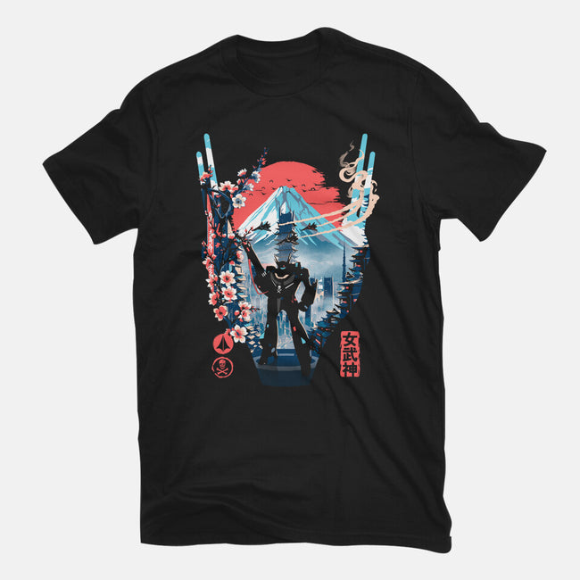 Fortress Of The Valkyrie-Womens-Fitted-Tee-Arinesart