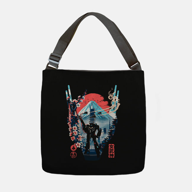 Fortress Of The Valkyrie-None-Adjustable Tote-Bag-Arinesart