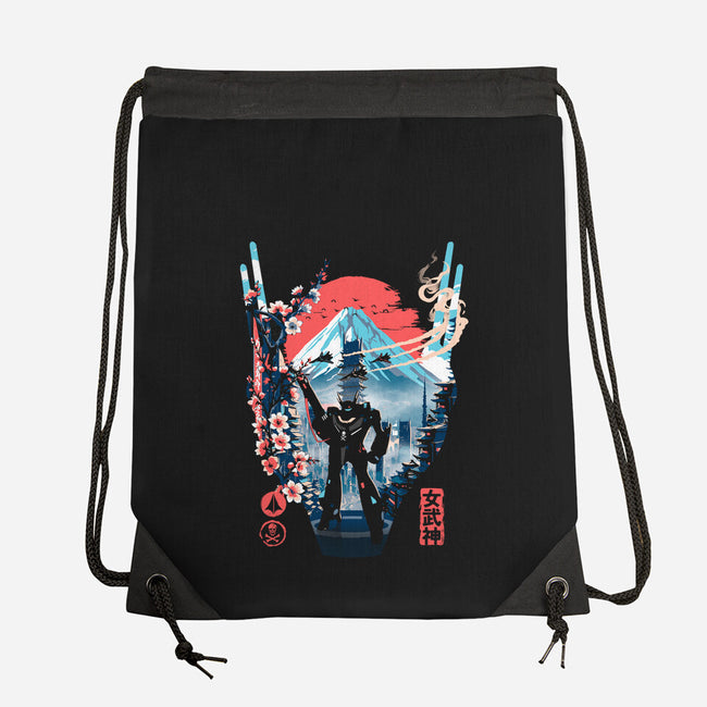 Fortress Of The Valkyrie-None-Drawstring-Bag-Arinesart