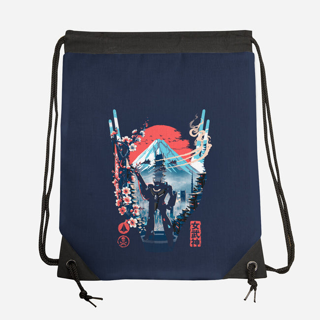 Fortress Of The Valkyrie-None-Drawstring-Bag-Arinesart