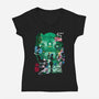 Ballad Of Jinx-Womens-V-Neck-Tee-Arinesart