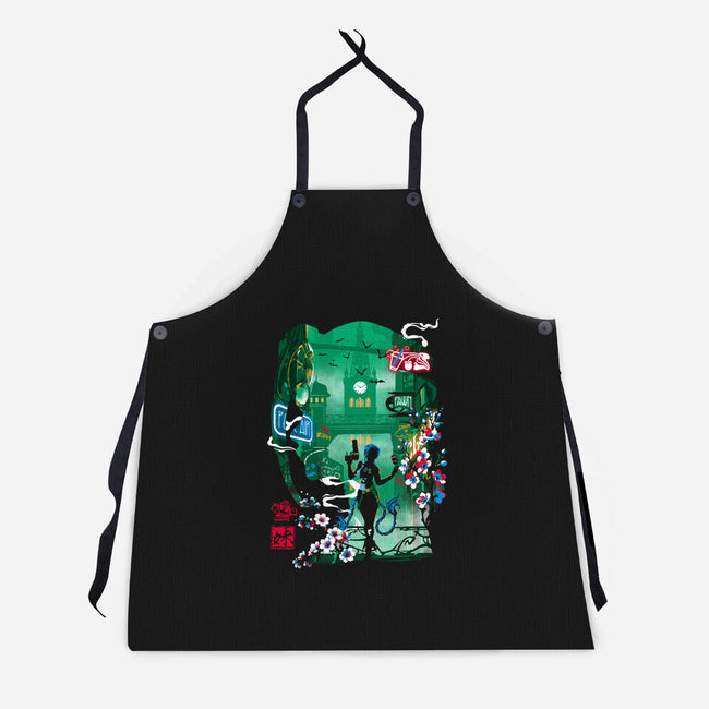 Ballad Of Jinx-Unisex-Kitchen-Apron-Arinesart