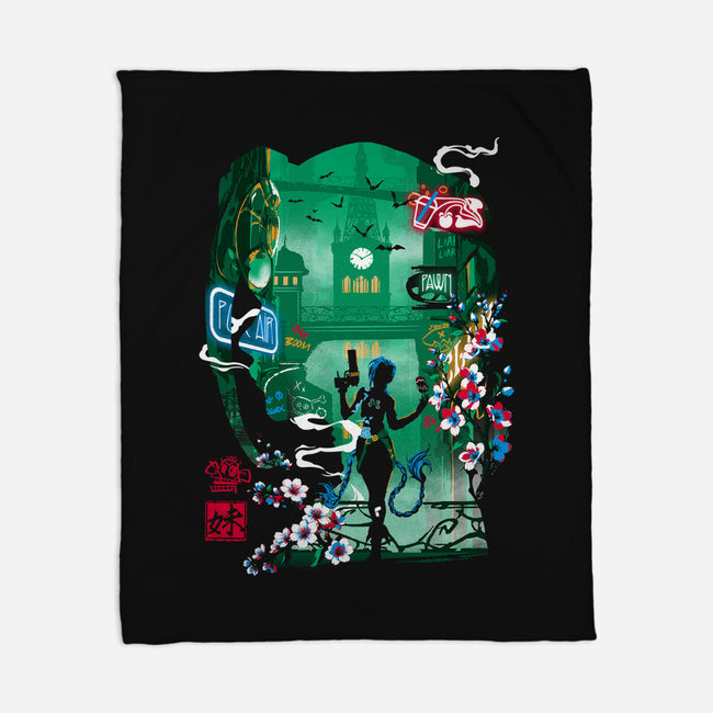 Ballad Of Jinx-None-Fleece-Blanket-Arinesart