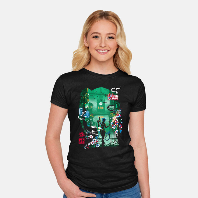 Ballad Of Jinx-Womens-Fitted-Tee-Arinesart